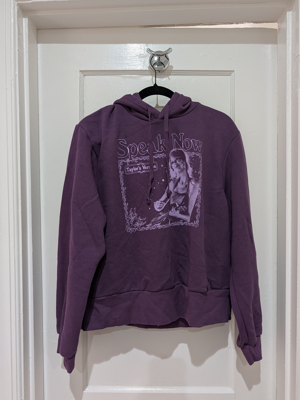 NWT Taylor Swift Purple 'Speak Now' Graphic Hoodie